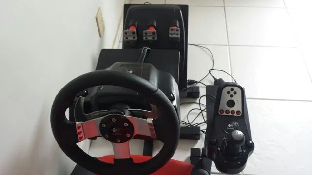 Cockpit + Volante Logitech G27 completo - Computadores e acessórios - Setor  Habitacional Vicente Pires, Brasília 1254482394