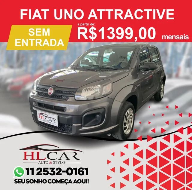 Fiat Uno usado é opção para quem sonha em comprar um carro com