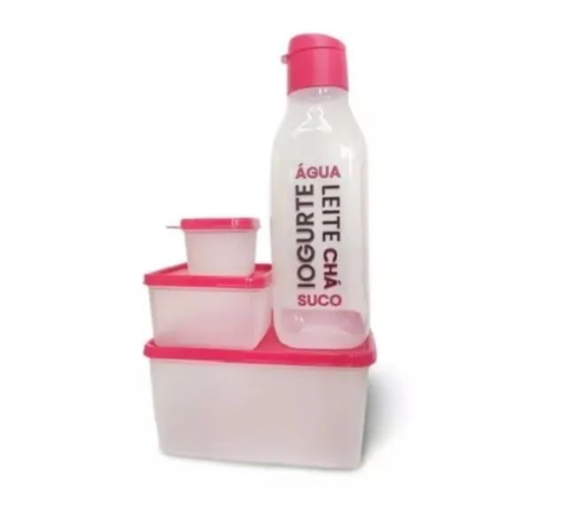 Tupperware Kit 3 Basic Line + Eco Tupper 1 Litro - Foto 4