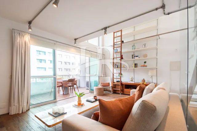 LR Flats - Flat 1 dormitório mobiliado, alto padrão para locação na Vila Nova Conceição