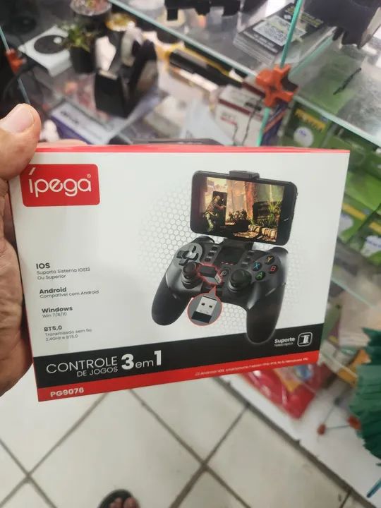 Controle para Jogos Ipega 3 em 1 - Foto 2