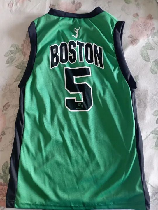 Camiseta de Basquete Boston 5-  tamanho P - Foto 2