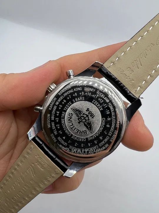 Relogio Breitling Navitimer Preto - Foto 3