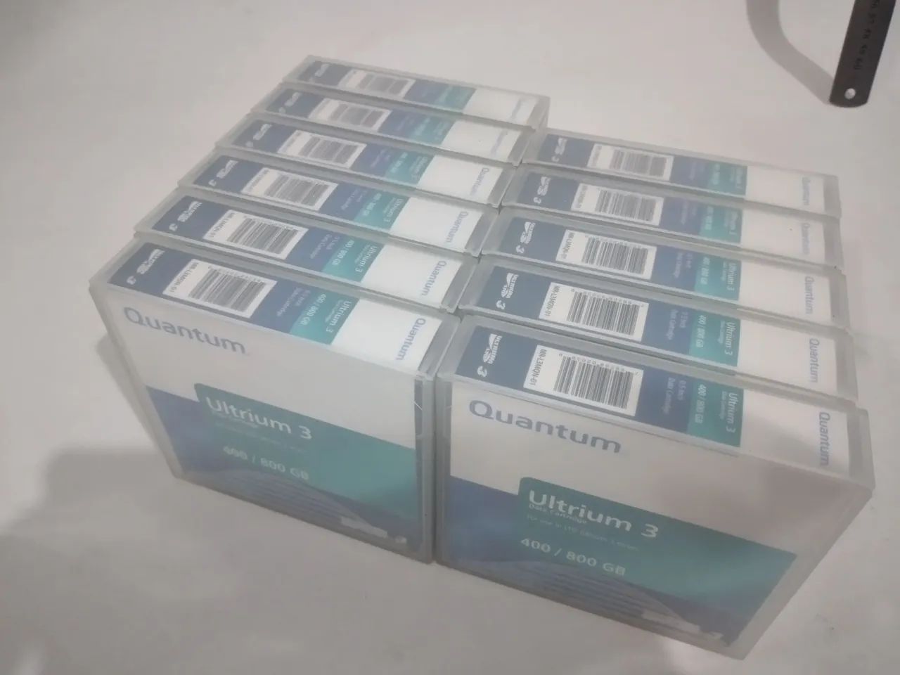 Cartuchos Quantum Ultrium 3  e Sony 400/800 GB usados