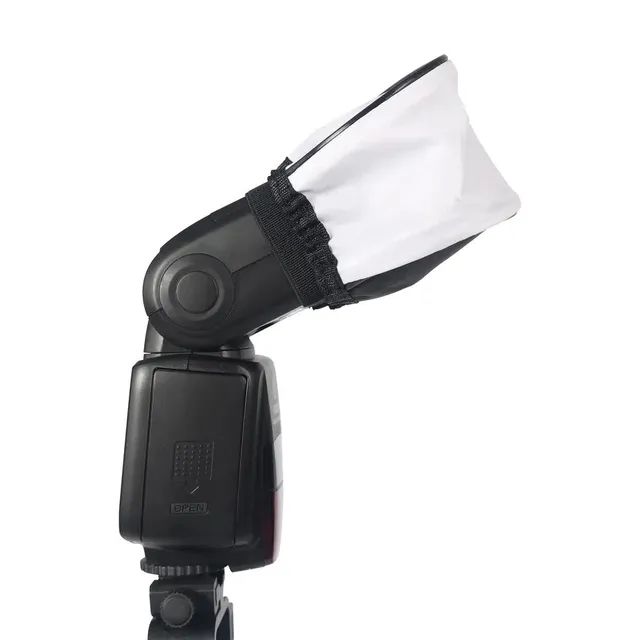 Rebatedor, difusor soft para flash, serve em todos os flashs - Foto 2