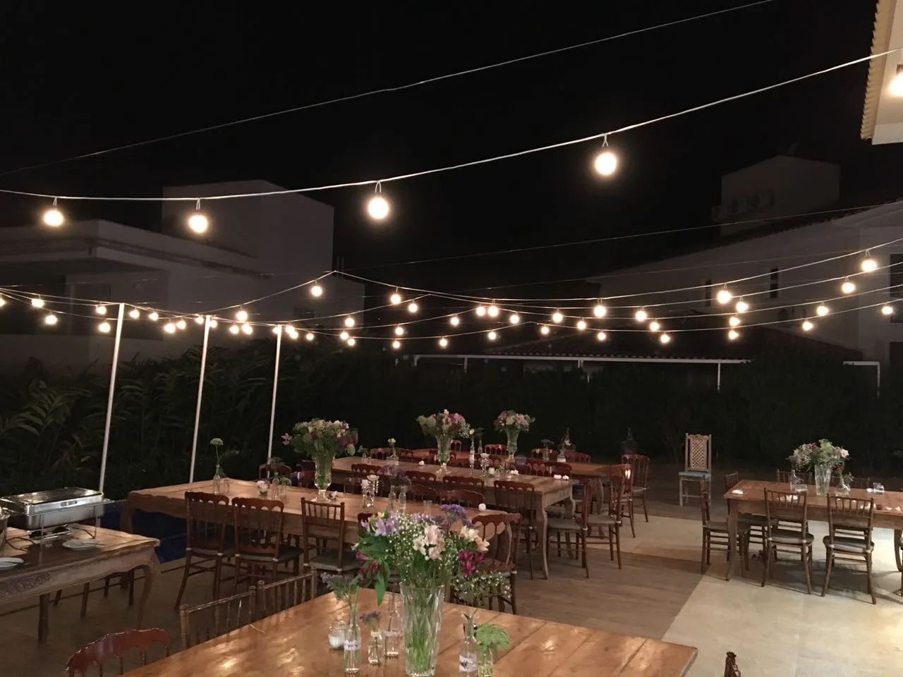 Varal de luzes ALUGUEL