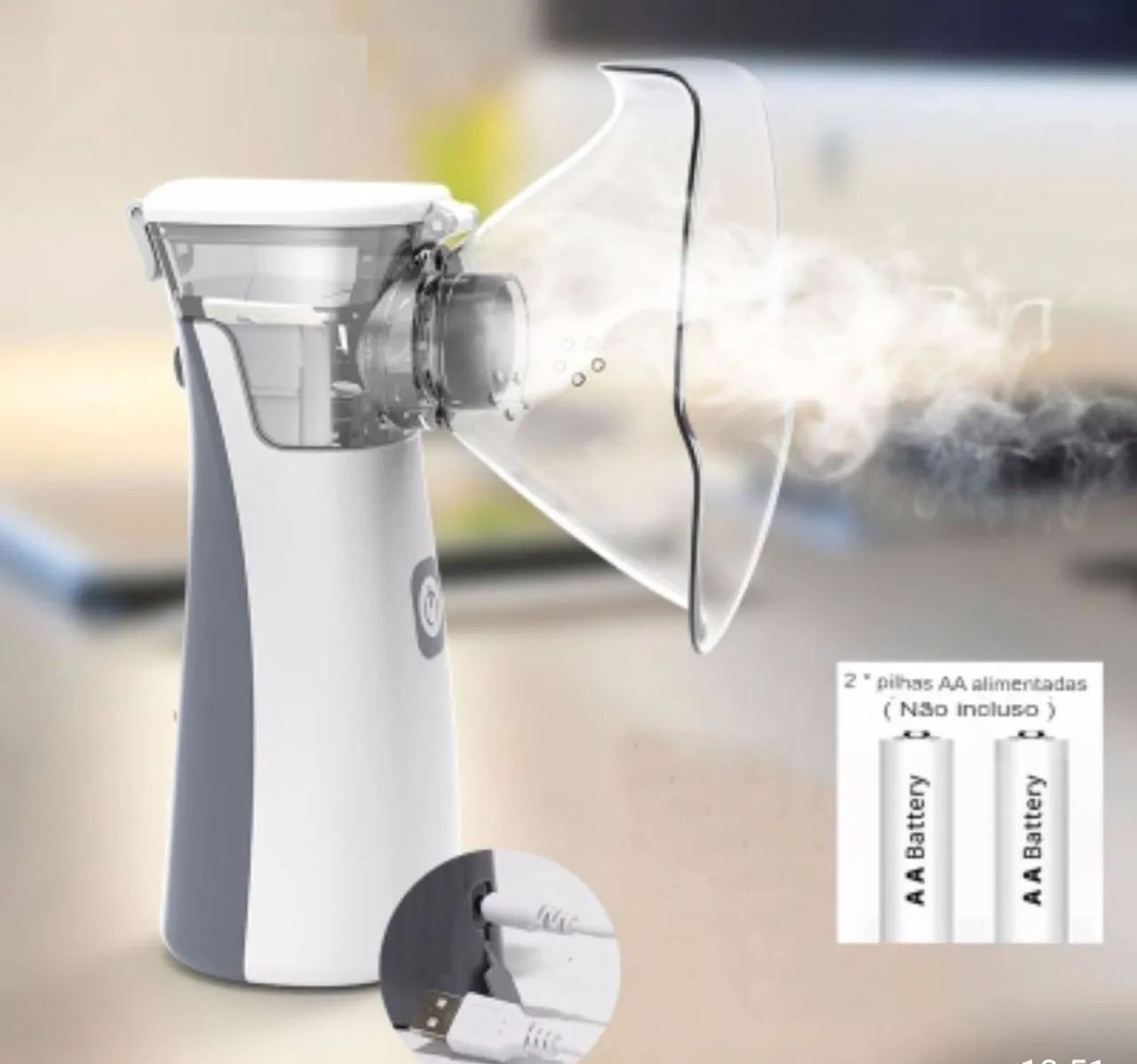 Inalador infantil sem fios. - Foto 2