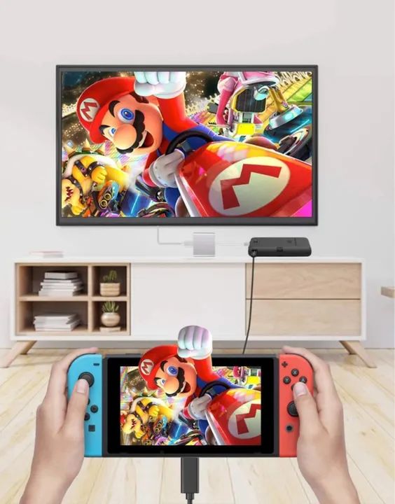 Adaptador Battony USB C p/ HD saída 4K, USB C, carregamento rápido e compatibilidade Apple - Foto 6