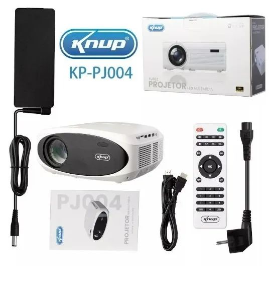 Projetor Led 3100 Ansi Lumens Bivolt Knup Pj004 - Foto 3