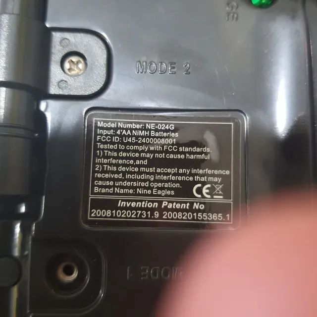 Radio controle transmissor 2.4ghz 4 canais nunca usado - Foto 2