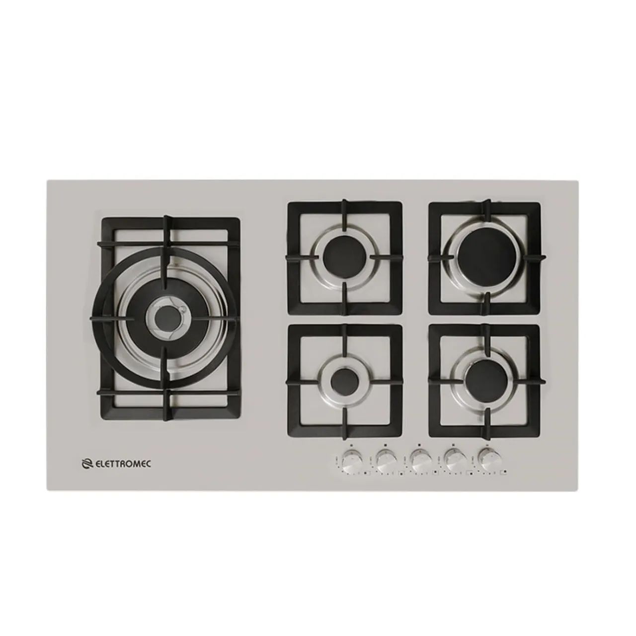 Cooktop Elettromec  5 bocas 90cm  - Foto 2