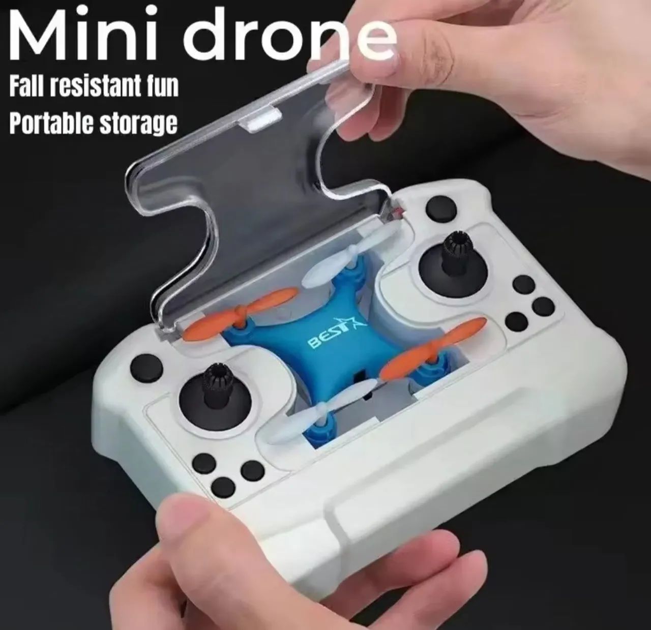 Mini Drone Portátil com Estojo