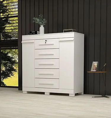 Comoda Diana 100% MDF, C/ Chave e Sapateira - ACP Moveis - Foto 2