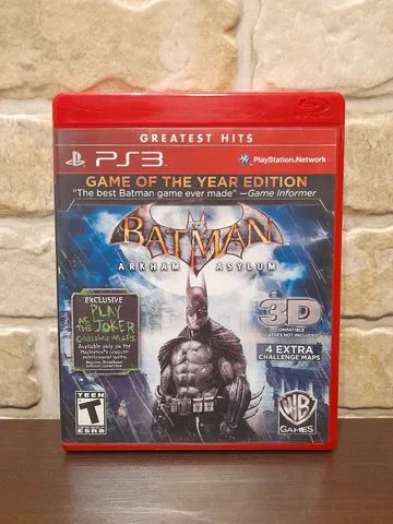 Jogo Batman Arkham Asylum (Greatest Hits) de PS3
