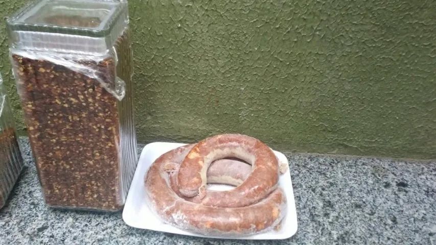 Linguiça caseira em Teresina Piaui ligue 86-9- * e/ou 9- * - Foto 4