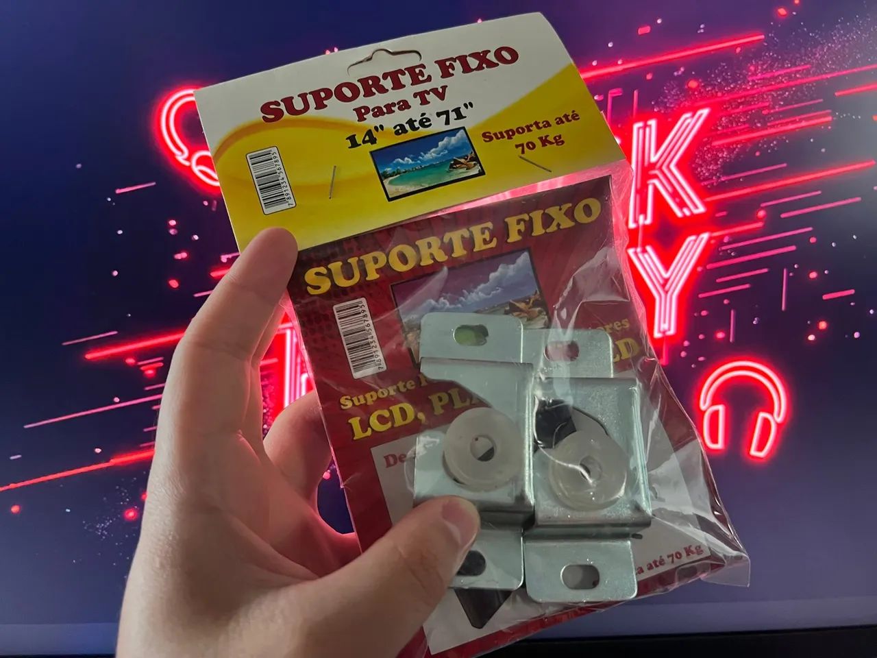 Suporte de Parede para TVs Lcd Led 14 a 71 Polegadas 