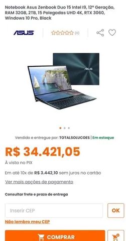 Azus zenbook pro duo 32gb ram i9 oled - Foto 4