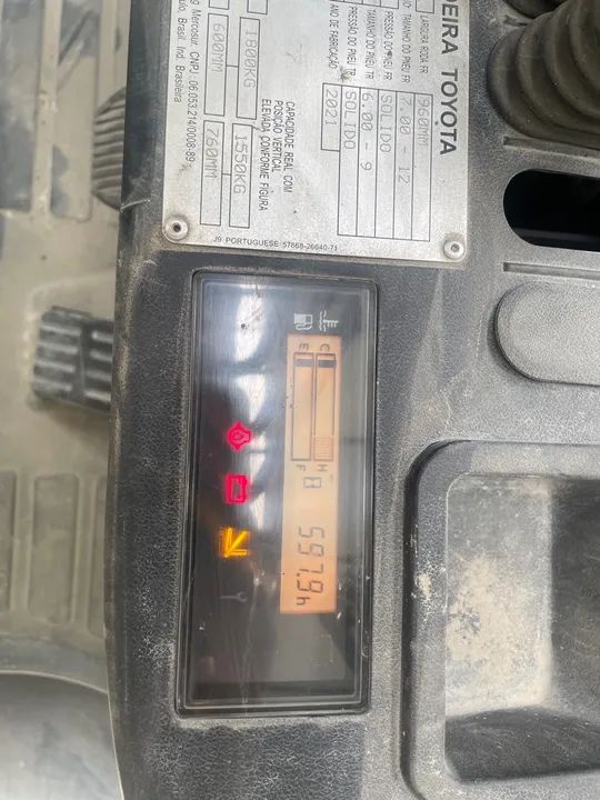 Empilhadeira Toyota 2.5 Ton. 2021 - Foto 3