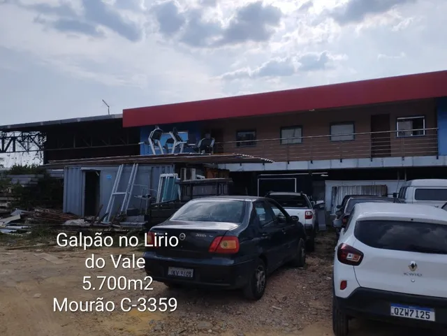 Vendemos Galpão (aberto) no Lírio do Vale com +- 3.000m2 em terreno de 5.700m2. Rua bem Mo