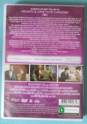 DVD Filme Casamento blindado  - Foto 2