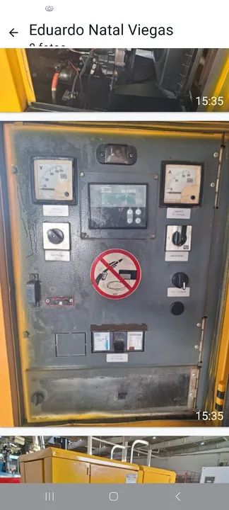 Gerador Atlas Copco -pekins 39/36.5  KVA manual 2014 - Foto 4