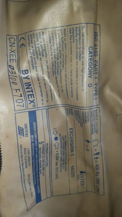 Bote inflavel excursion5  - Foto 3