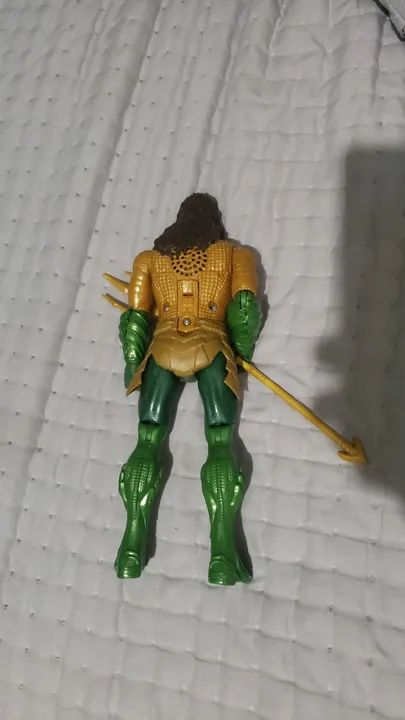 Boneco Aquaman - Figura de Ação eletrônico - Foto 3