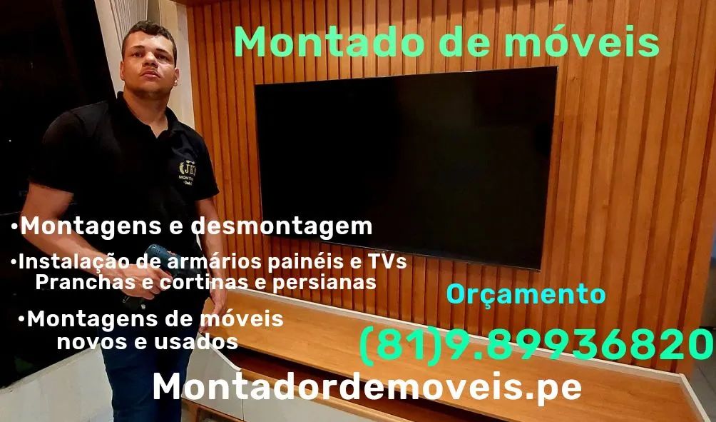 Montador de móveis recife e região metropolitana 