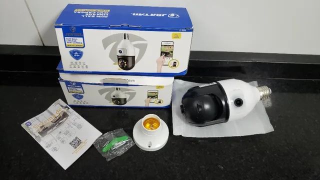 Câmera Segurança Dupla lentes de câmera - Foto 3