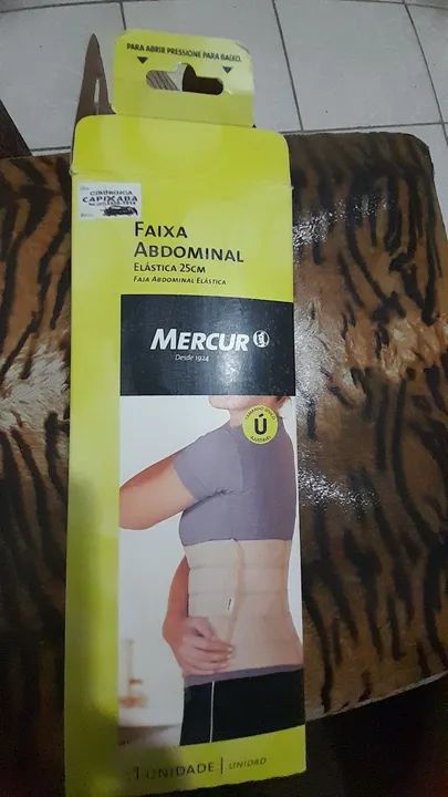 Faixa Abdominal Elástica  25 CM
