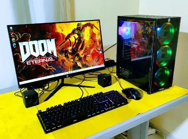 Computador Gamer Roda Tudo Novo Monitor 24pl Core i7 RX 550 1 ano de garantia - Foto 6
