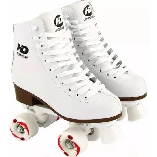 Patins Roller Quad Branco - HD HONDAR
