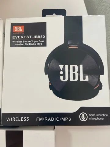 Fone jbl sem fio via bluetooth com rádio R$85,00
