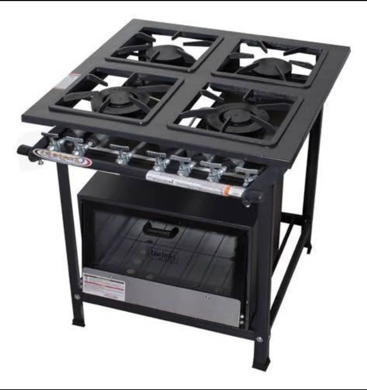 Fogão Industrial 4 bocas com forno
