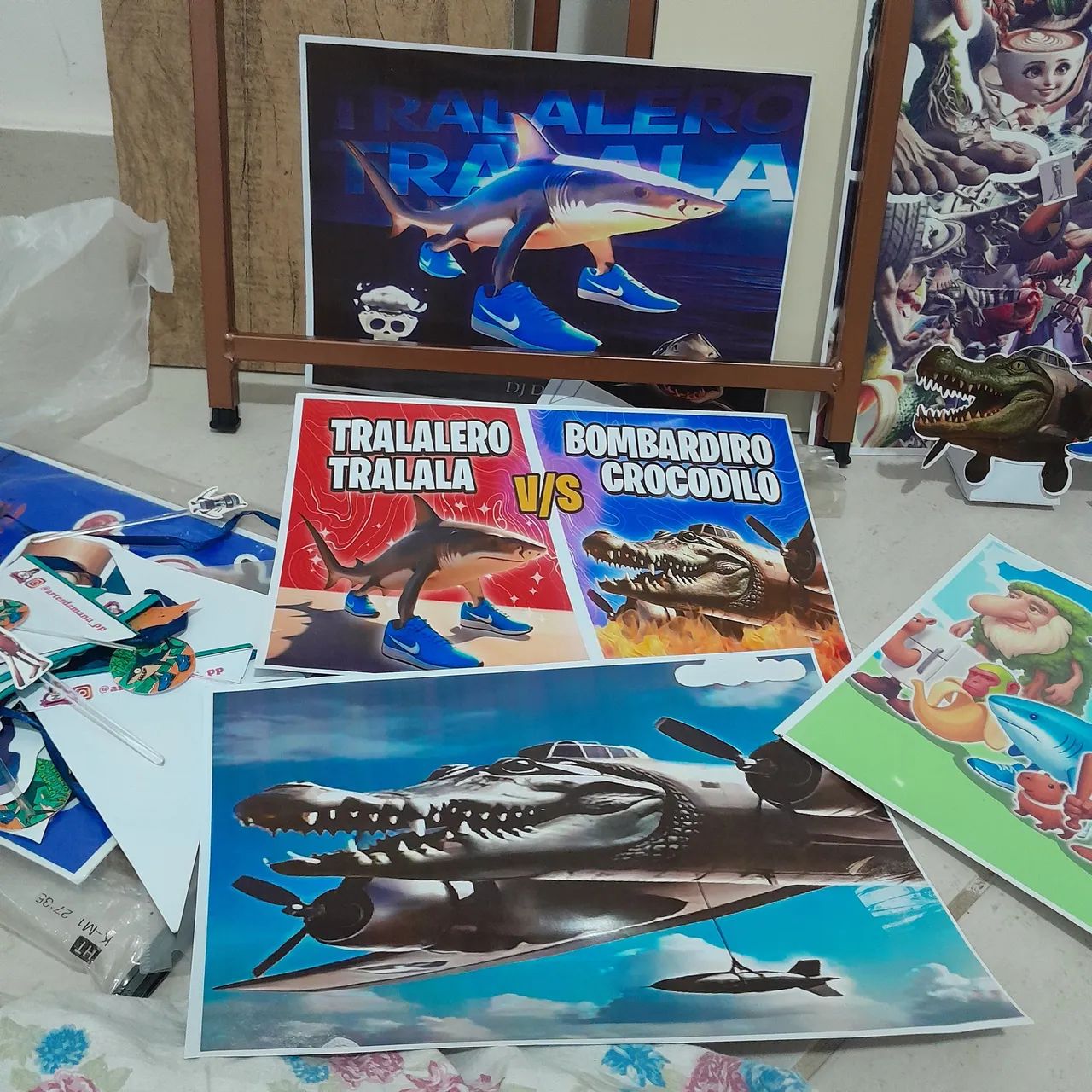Kit aniversário, tema: Brainrot do Roblox - Foto 4