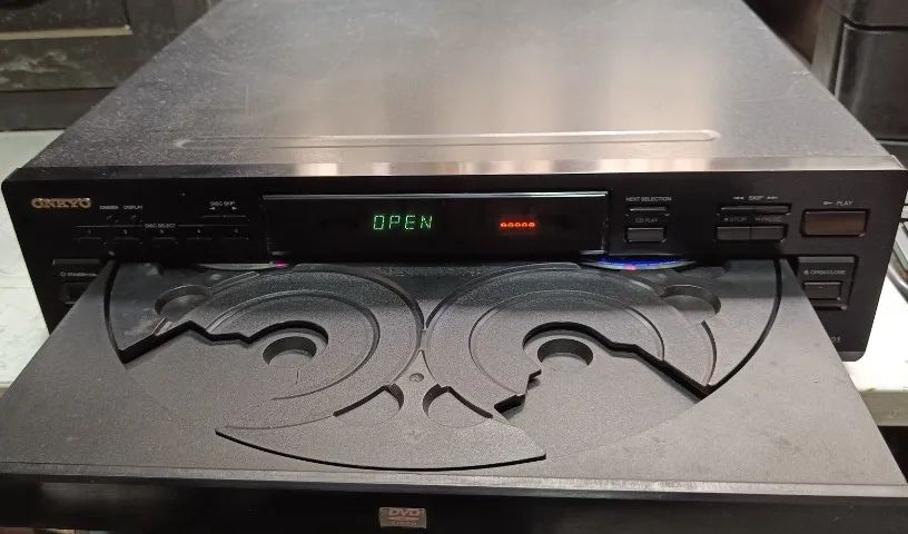 Cd/dvd Player Onkyo dv-c501 P Modular Ótimo Estado Funcionando - Foto 5