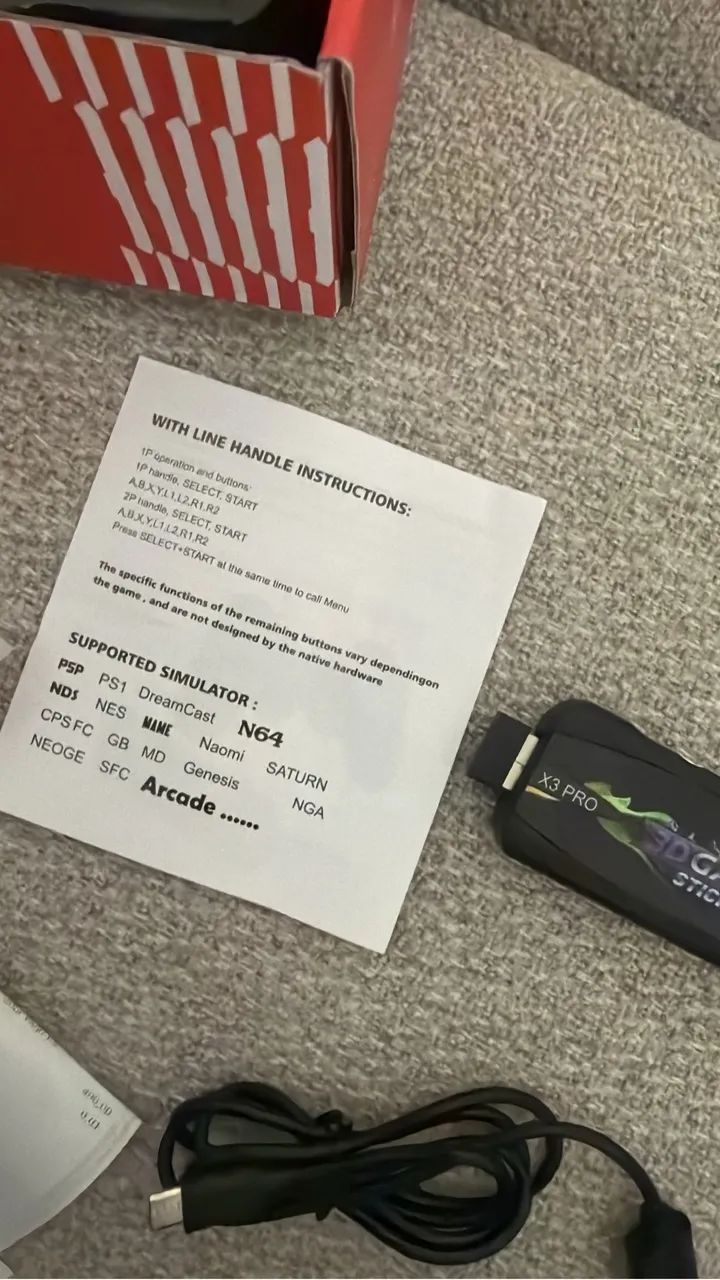 Vídeo game stick