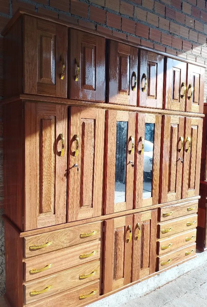 Guarda roupa de madeira frete grátis. - Foto 4