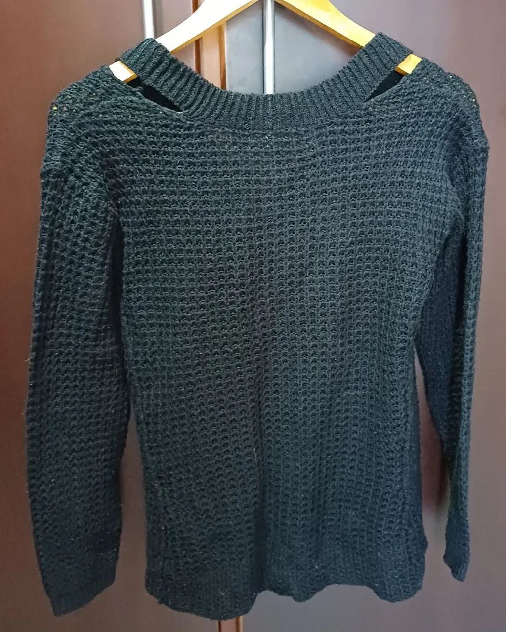 Vestido Tricot Elegante e blusa. - Foto 5