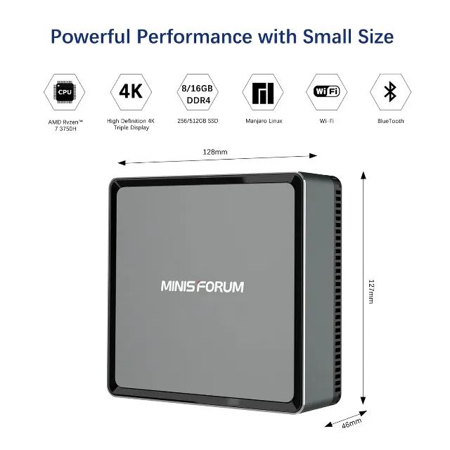 Mini PC Gamer Minisforum Um700 Praticamente Novo - Computadores e