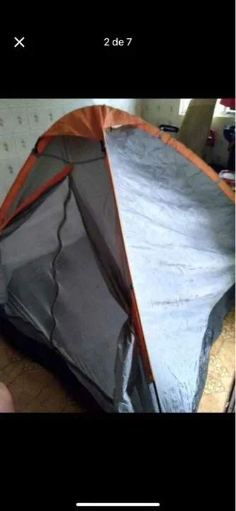 PROMOÇÃO Barraca para acampamento com avarias