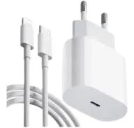 Carregador iPhone 17 Turbo 20W C+C