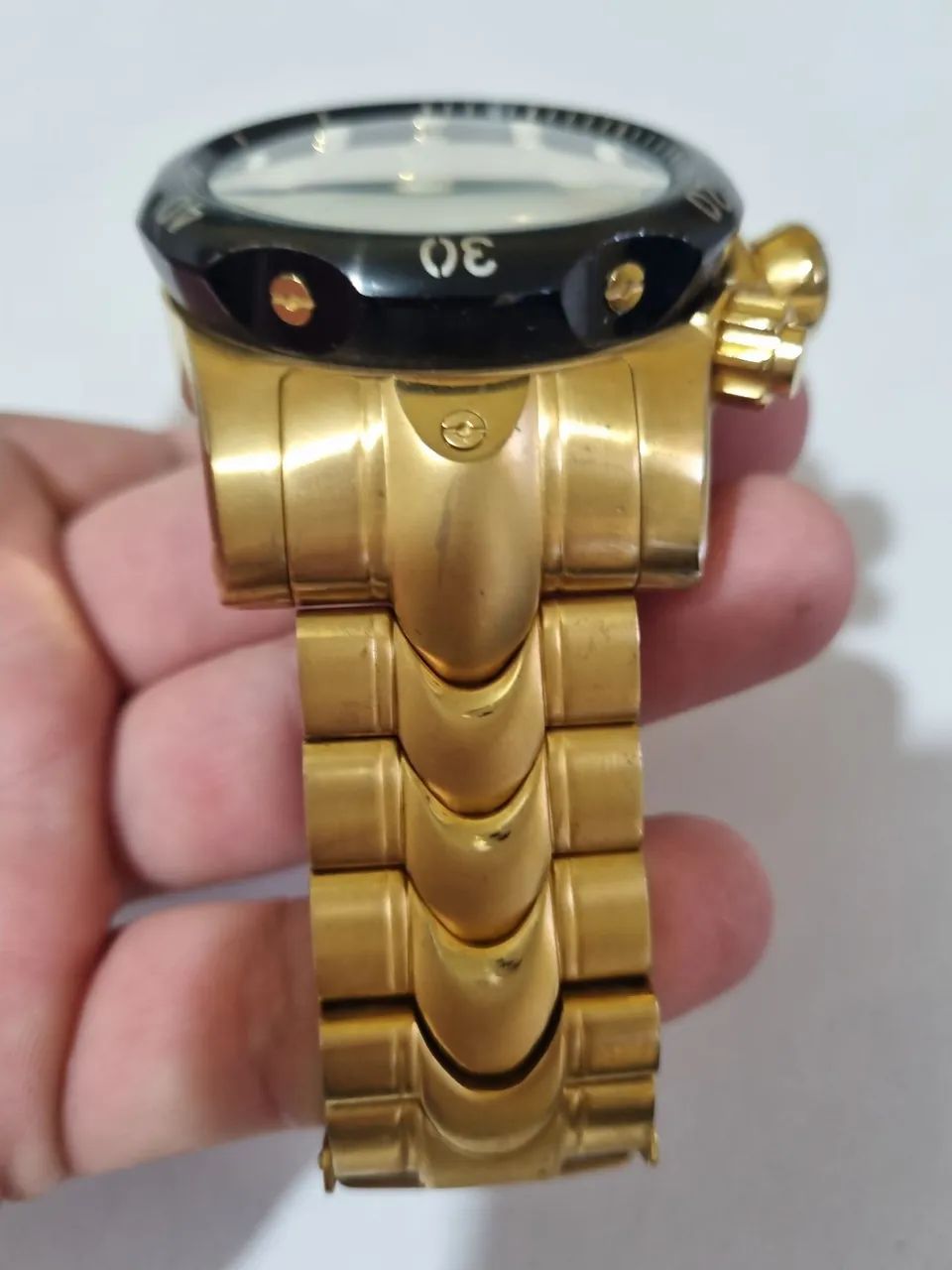 Relógio Dourado Masculino original