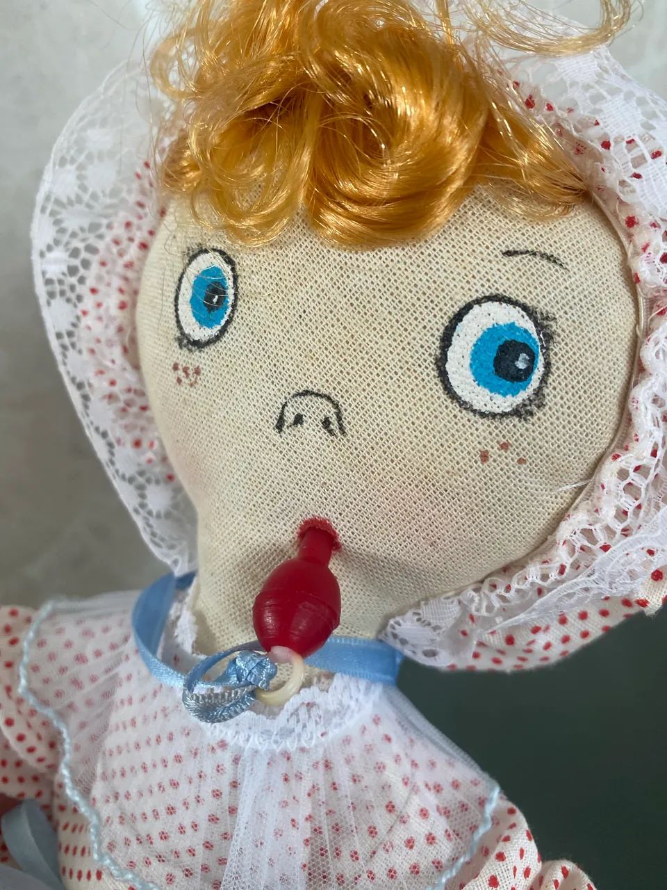 Boneca de pano antiga  - Foto 5