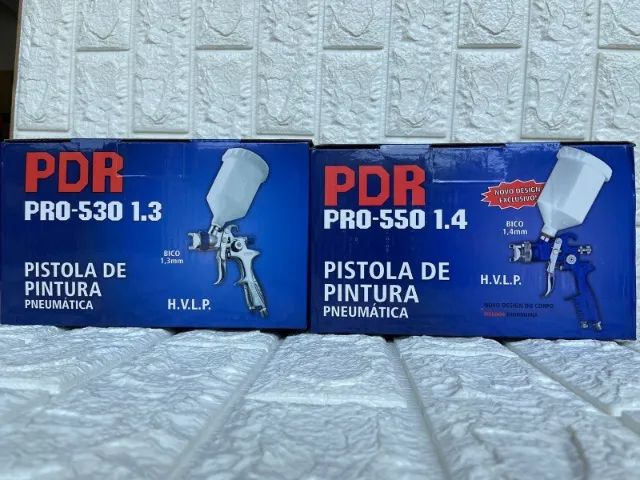 Pistola Pneumática Profissional - Pintura Precisa e Uniforme - Foto 2