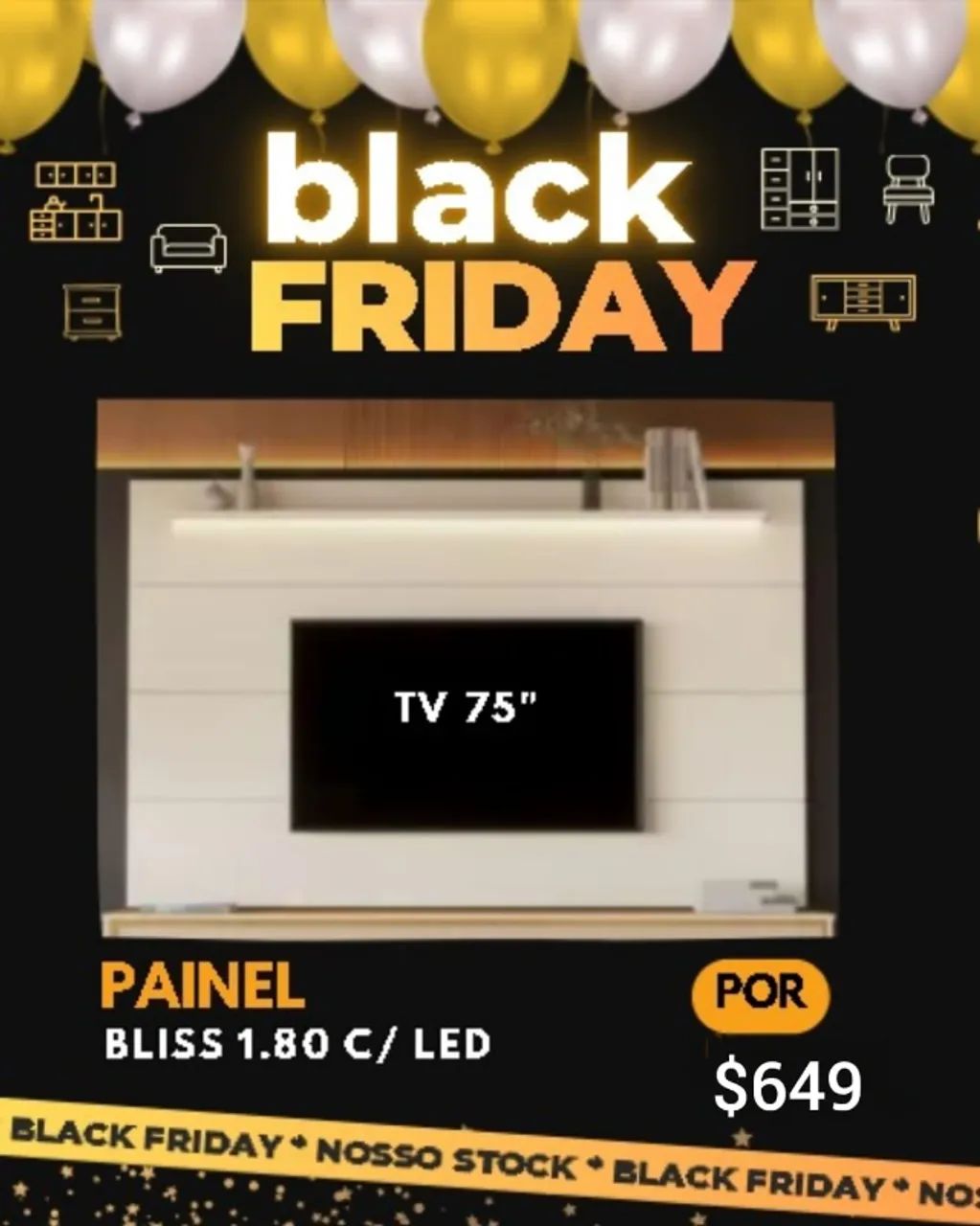bliss 1.80 c/led