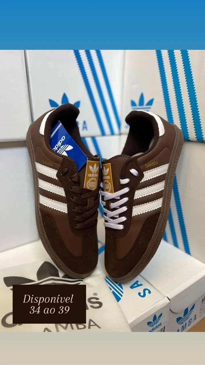 Adidas samba OG marrom