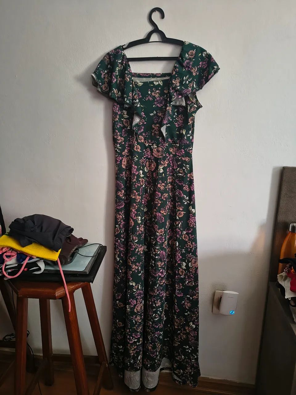 Vestido Longo Floral serve M e G 