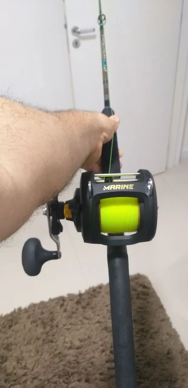 Vara e carretilha marine sports ex 60