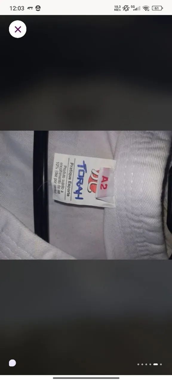 Dobok Taekwondo Branco - Uniforme Completo - Foto 5